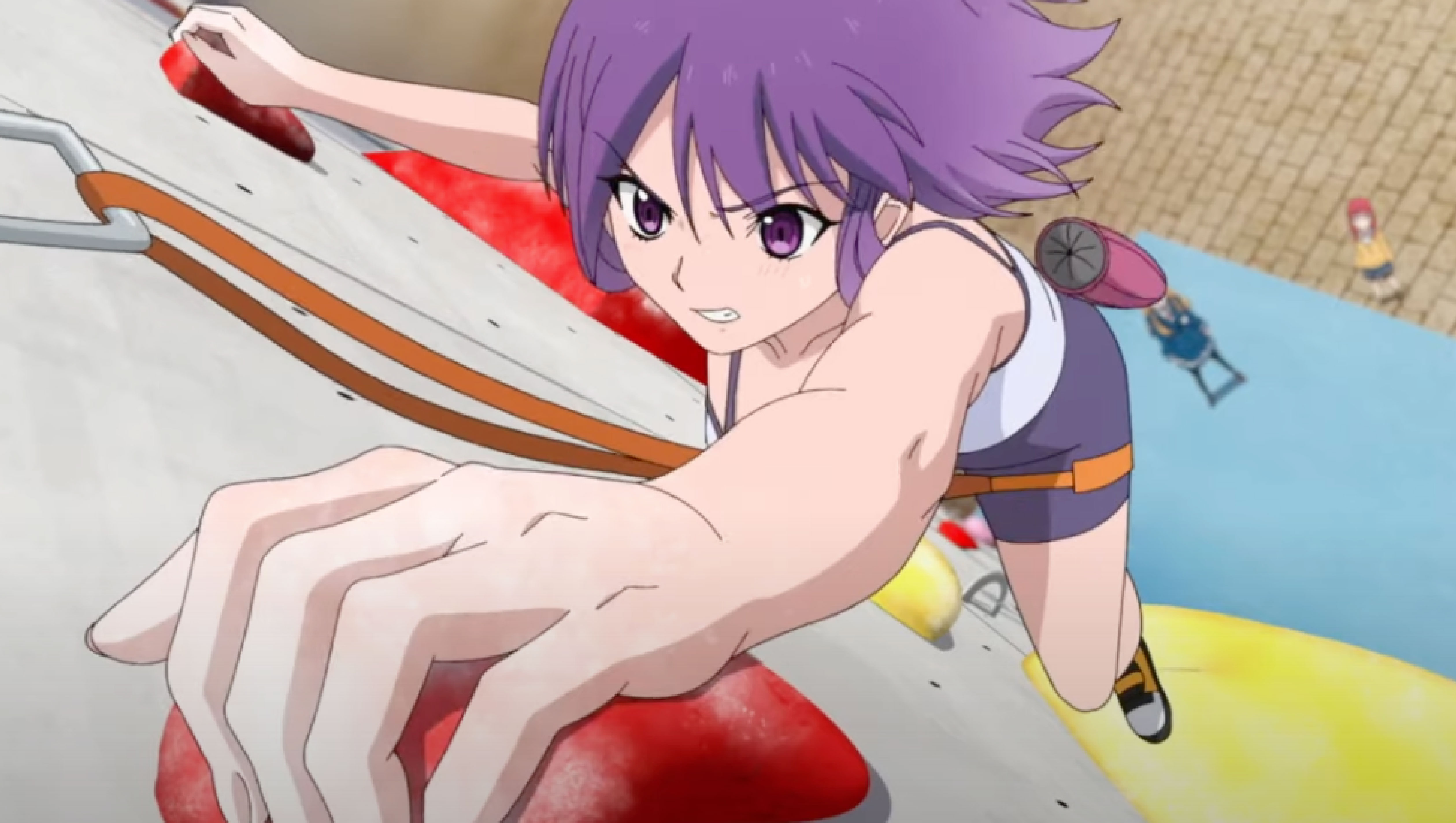 การ์ตูนกีฬา สาวน้อยนักปีนผา (Iwa-Kakeru! Climbing Girls)